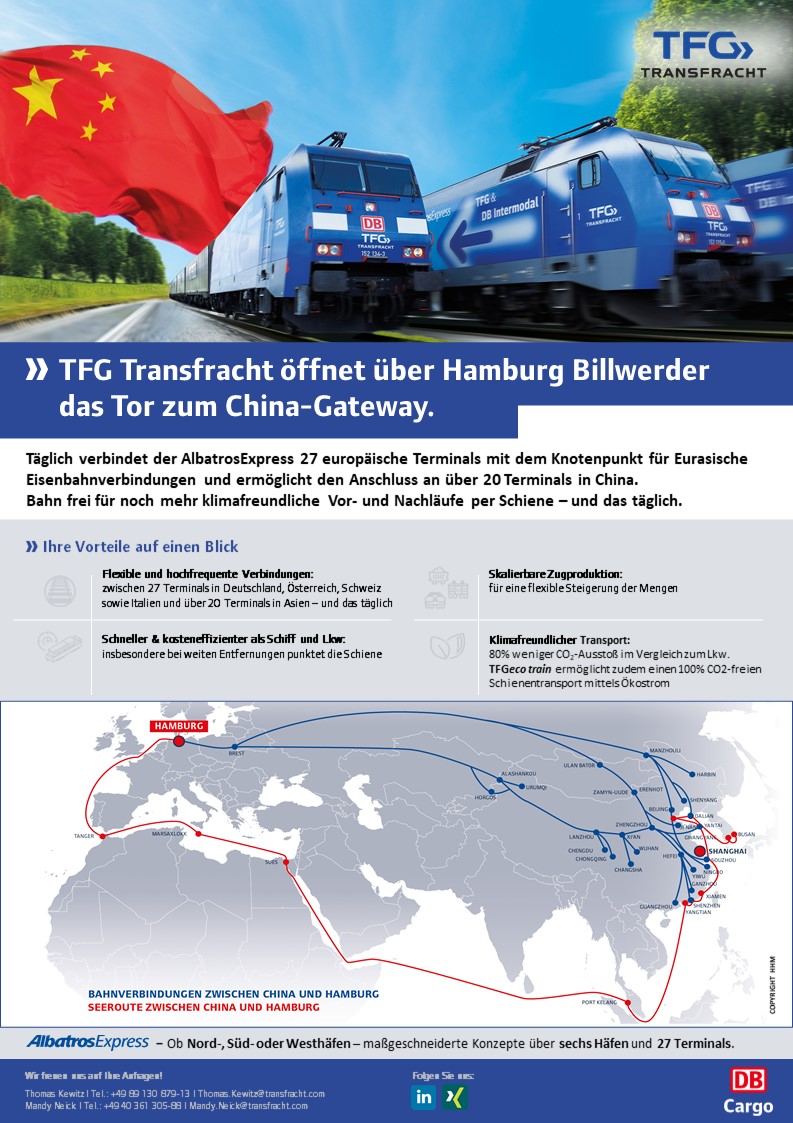 OnePager AlbatrosExpress_China_Gateway