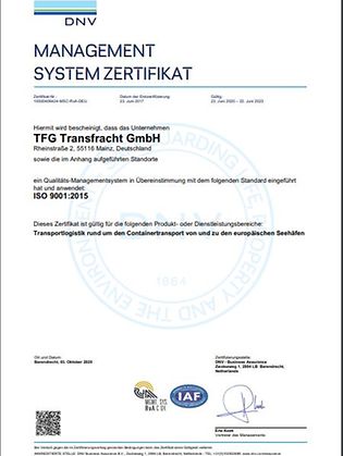 DIN ISO 9001 2015