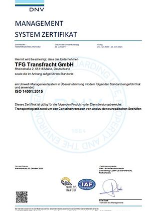 DIN ISO 14001 2015